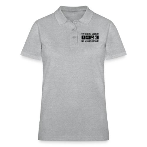 SusMo Single Color Logo - Women's Pique Polo Shirt