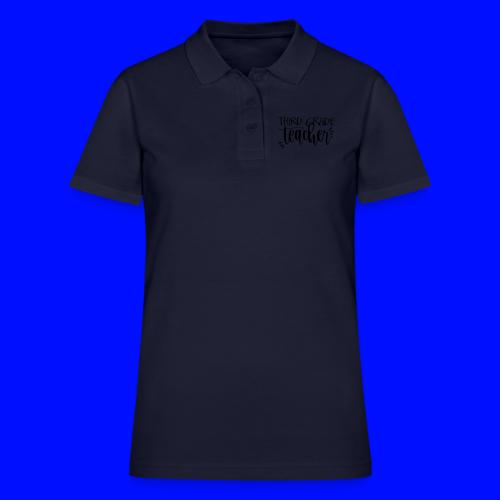 Third Grade Teacher T-Shirts - Women's Pique Polo Shirt