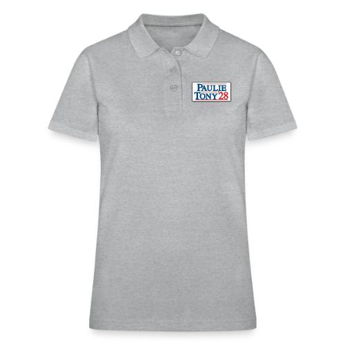 Paulie and Tony for Co-President 2028 - Women's Pique Polo Shirt