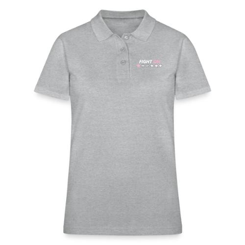 Fight On (White font) - Women's Pique Polo Shirt