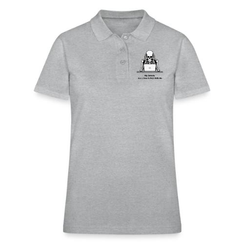 My Anxiety Has a Bone to Pick With Me T-Shirt - Women's Pique Polo Shirt