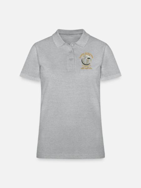France Military Alpine Hunter - Women's Pique Polo Shirt - heather gray - Front