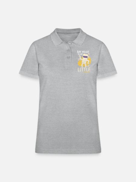 Mummy Tomb - Women's Pique Polo Shirt - heather gray - Front
