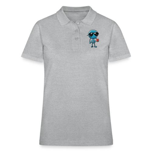 Smoon City 3_I heart Mrs S - Women's Pique Polo Shirt