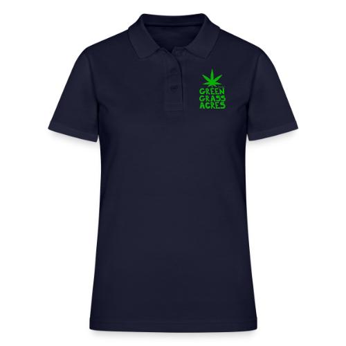GreenGrassAcres Logo - Women's Pique Polo Shirt