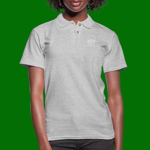 SPC Logo White - Women's Pique Polo Shirt