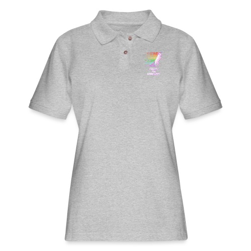 Follow The Unicorn - Women's Pique Polo Shirt