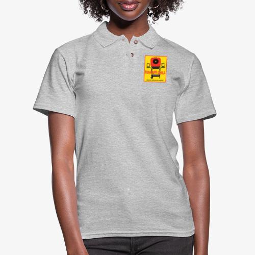 Rhythm Grill patch logo - Women's Pique Polo Shirt