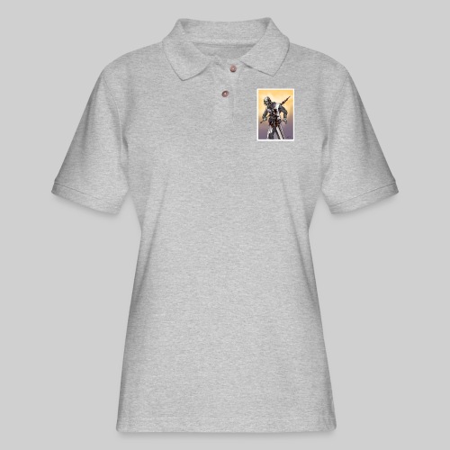 Zombie Crusader - Women's Pique Polo Shirt