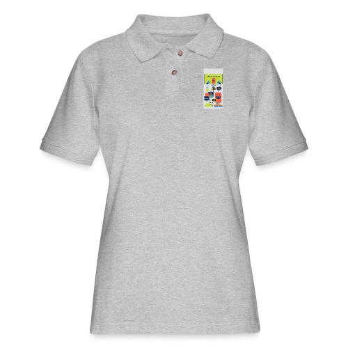 iphone5screenbots - Women's Pique Polo Shirt
