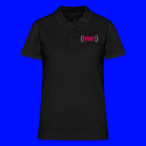 V-Day - Women's Pique Polo Shirt