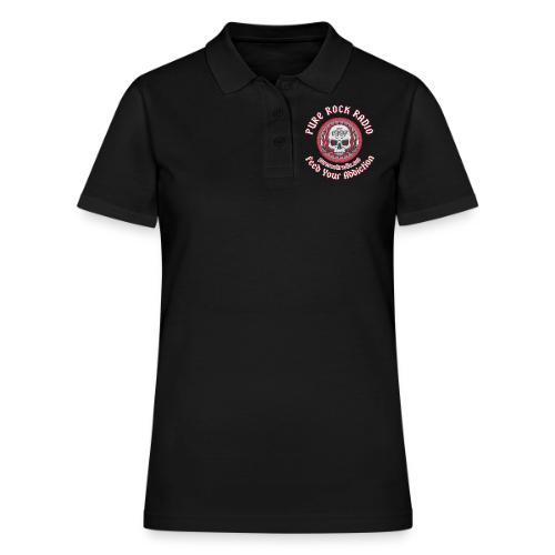 PUREROCKRADIO darkback radioflag PNG png - Women's Pique Polo Shirt