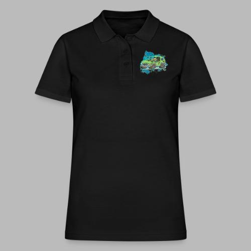 Ongher's UFO Car - Women's Pique Polo Shirt