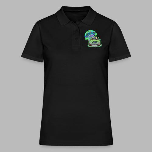 GrisDismation Ongher's UFO Alien Abduction - Women's Pique Polo Shirt