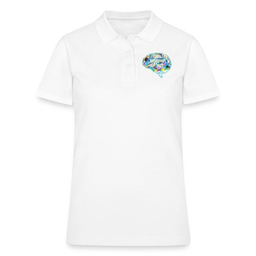 brain fact - Women's Pique Polo Shirt