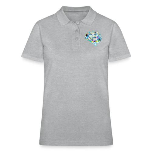 brain fact - Women's Pique Polo Shirt