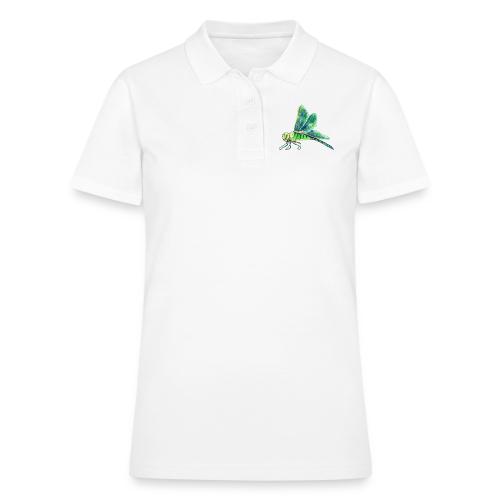 green dragonfly - Women's Pique Polo Shirt