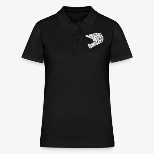 Floral Helmet - Women's Pique Polo Shirt