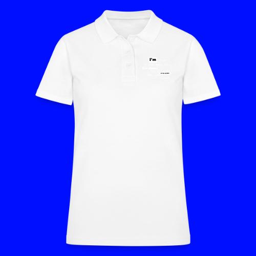I'm a Vegan - Women's Pique Polo Shirt