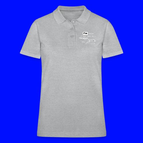 I'm a Vegan - Women's Pique Polo Shirt