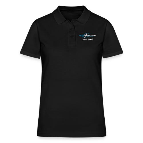 Parent of Champion Line - White Text - Women's Pique Polo Shirt