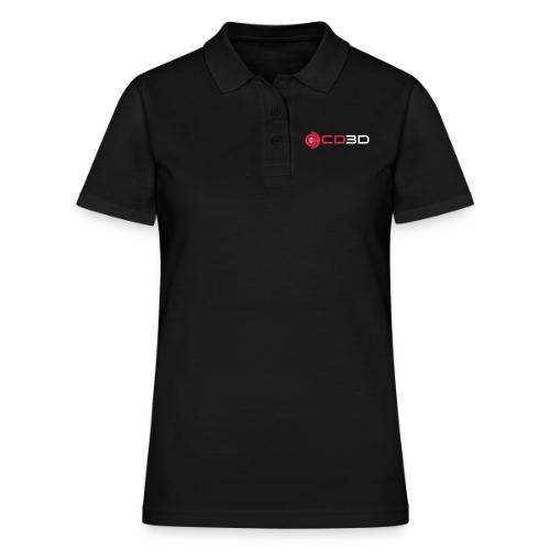 CD3D Transparency White - Women's Pique Polo Shirt