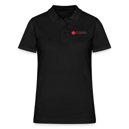 CD3D Transparency Grey - Women's Pique Polo Shirt