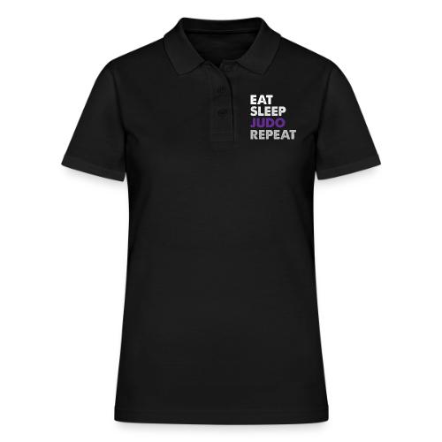 Eat Sleep Judo Repeat - Women's Pique Polo Shirt