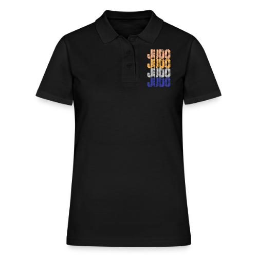 Judo Vintage Sublimation - Women's Pique Polo Shirt