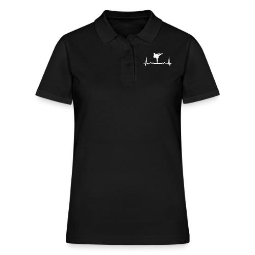 Judo Heartbeats - Women's Pique Polo Shirt