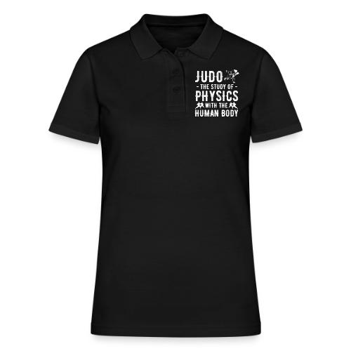 Judo the Study of Physics with the Human Body - Women's Pique Polo Shirt
