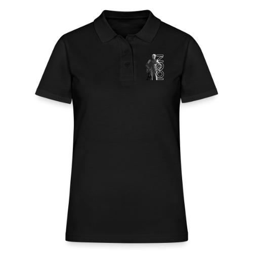 Words Four Two - Icon (White Text) - Women's Pique Polo Shirt