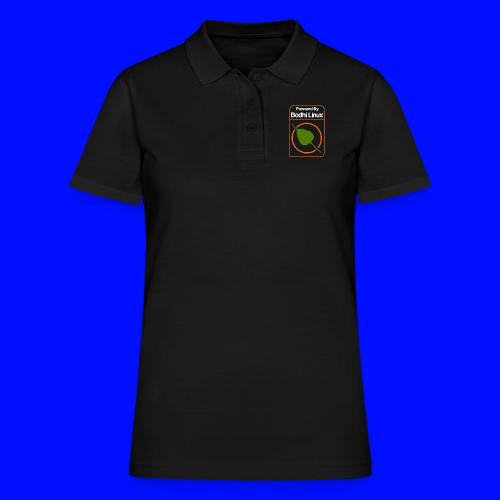 Powered by Bodhi Linux - Women's Pique Polo Shirt