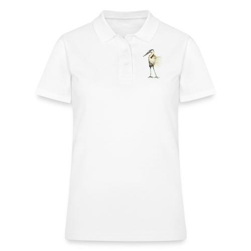 Great Blue Heron - Women's Pique Polo Shirt
