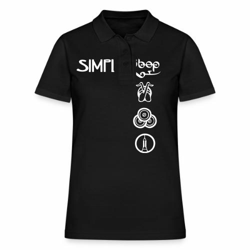 simplesymbolsvert - Women's Pique Polo Shirt