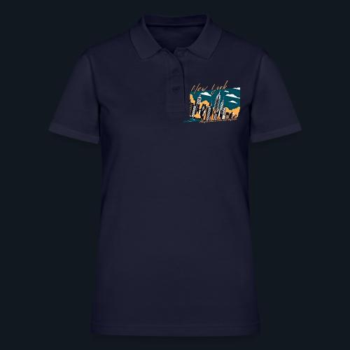 New York All you need is love and skylines - Women's Pique Polo Shirt