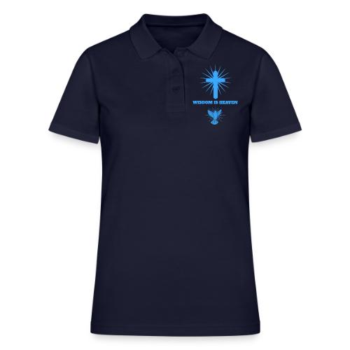 Wisdom Is Heaven - Women's Pique Polo Shirt