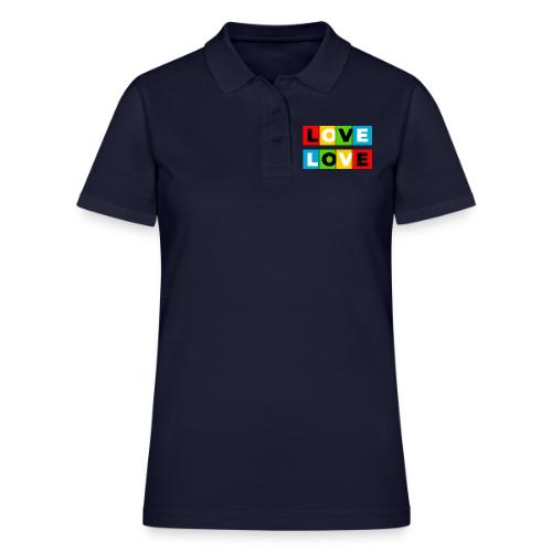 Love in Color - Women's Pique Polo Shirt
