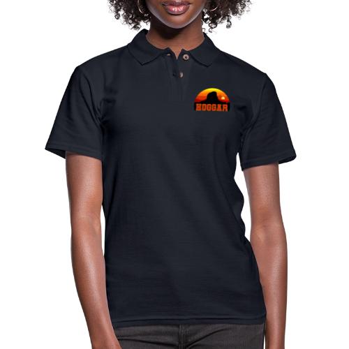 Algeria: Hoggar Desert Horizon - Women's Pique Polo Shirt