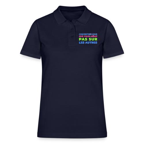 Refocus - Women's Pique Polo Shirt