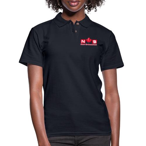 New Brunswick, province of Canada - Women's Pique Polo Shirt