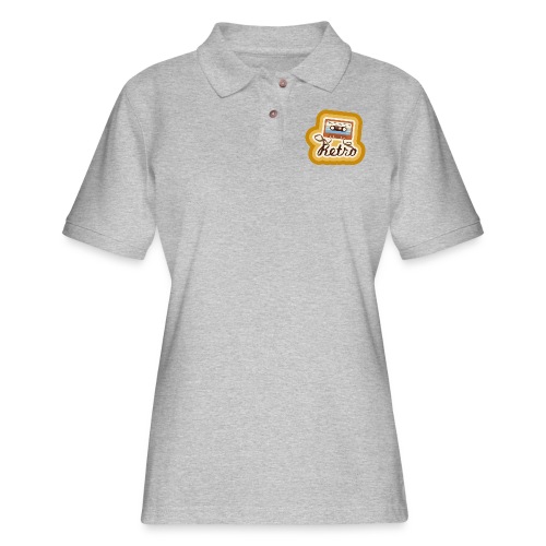 Retro-Cassette - Women's Pique Polo Shirt