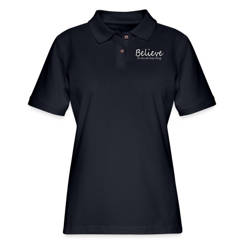 Believe - Women's Pique Polo Shirt