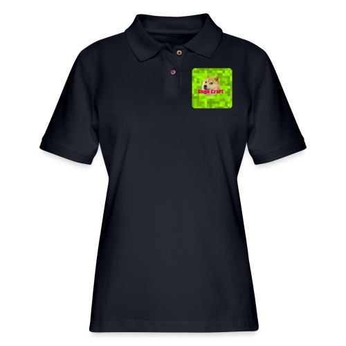 Doge Craft Official - Women's Pique Polo Shirt