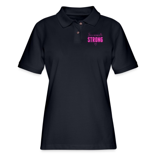 Sassenach Strong - Women's Pique Polo Shirt