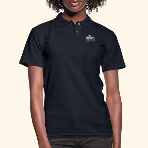 I HAVE A GREAT MOM AND I LOVE HER TEE - Women's Pique Polo Shirt