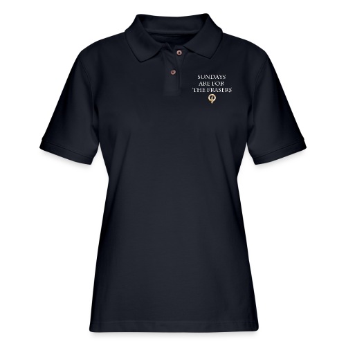 Sundays Are For The Frasers - Women's Pique Polo Shirt
