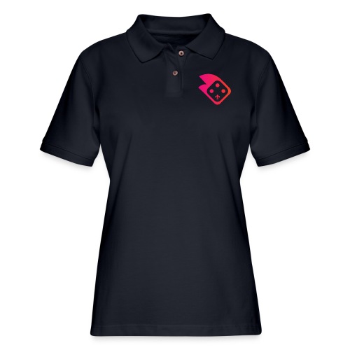 Logo + Team Space - Polo en coton piqué pour femmes