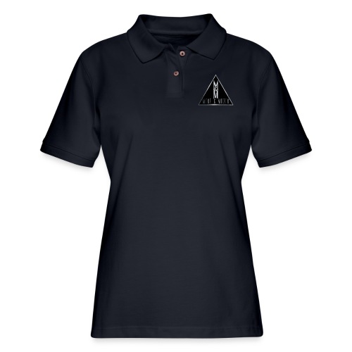Mike G Muzik Logo - Women's Pique Polo Shirt