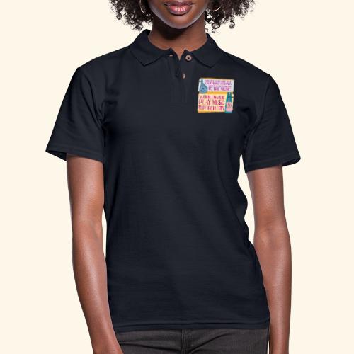 Play Music on the Porch Day 2023 - Women's Pique Polo Shirt